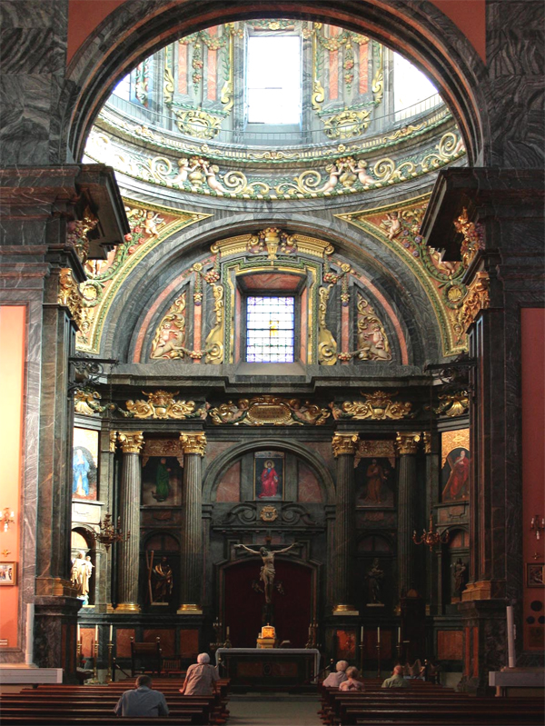 Interior de la capilla de San Isidro en la actualidad