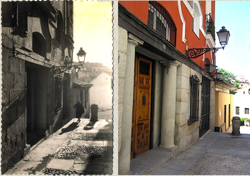 Antiguo mesn en la plaza de San Javier