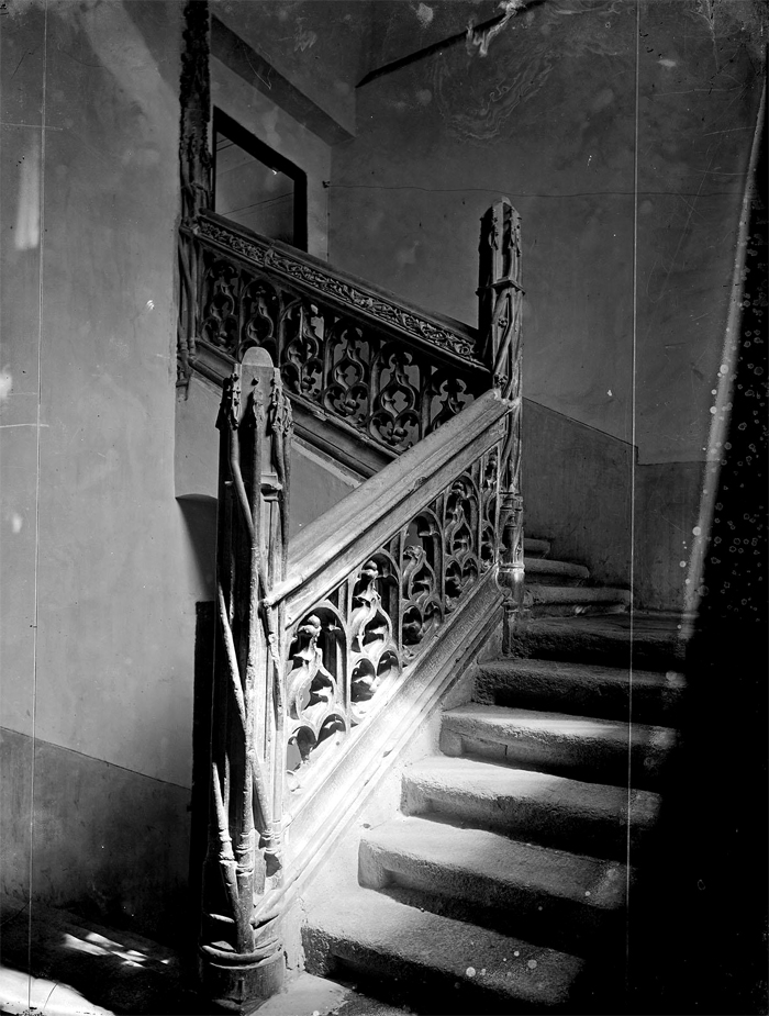 Escaleras del antiguo monasterio y hospital de La Latina