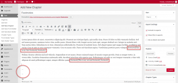 Footnotes and Chapter Endnotes – Pressbooks for EDU Guide