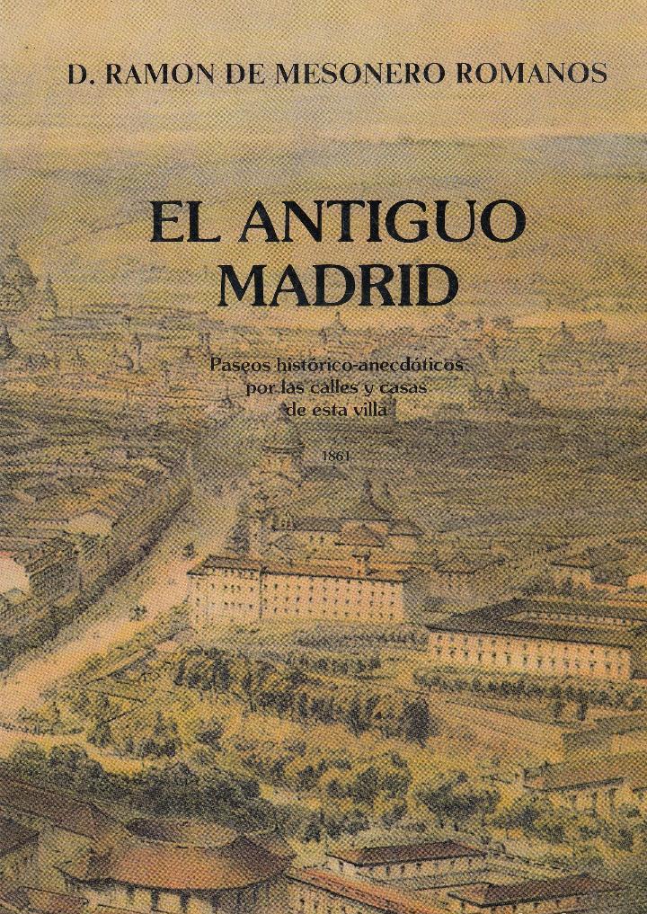 Cover image for El antiguo Madrid, 1861