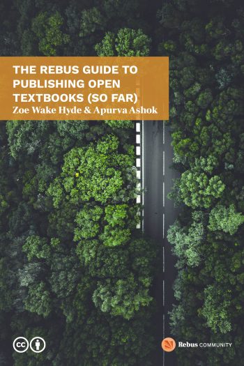 Cover image for Rebus guide to open text books publishing